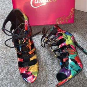 Candie’s Multi Color High Heels